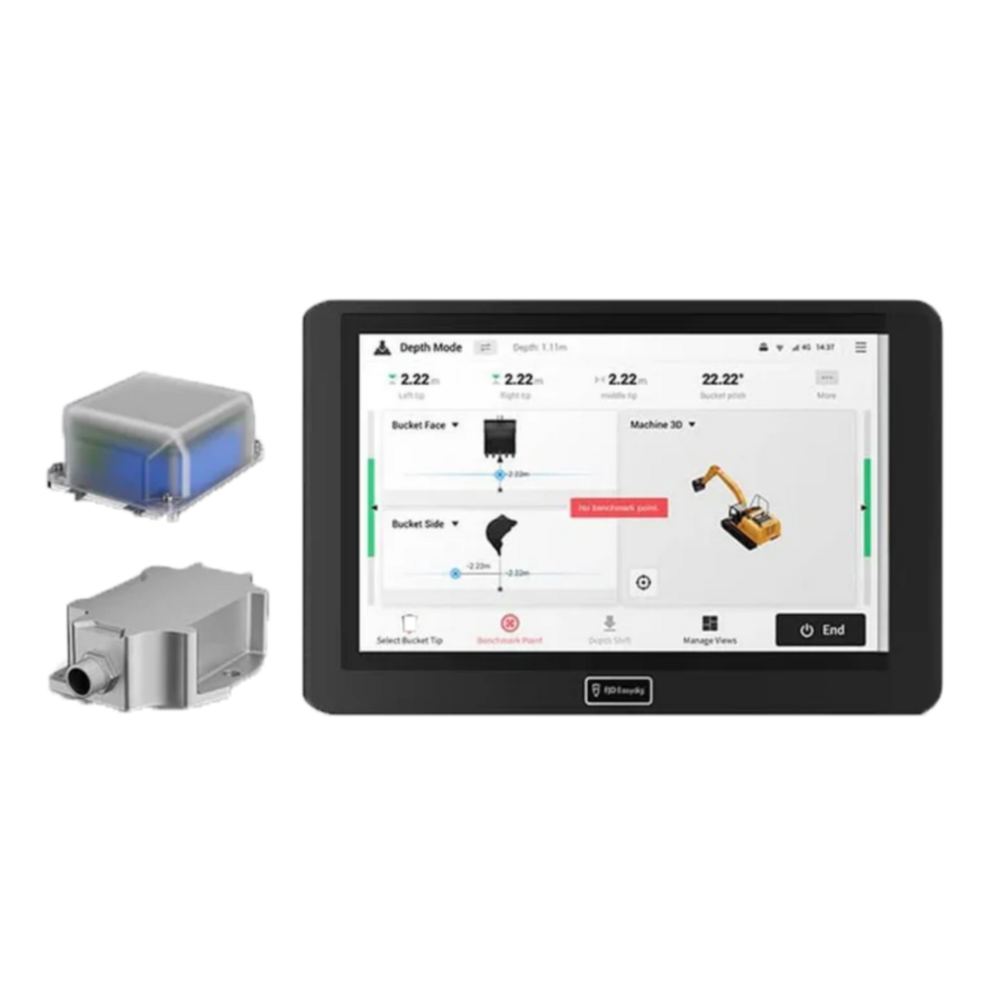 FJD Easydig Excavator Guidance System